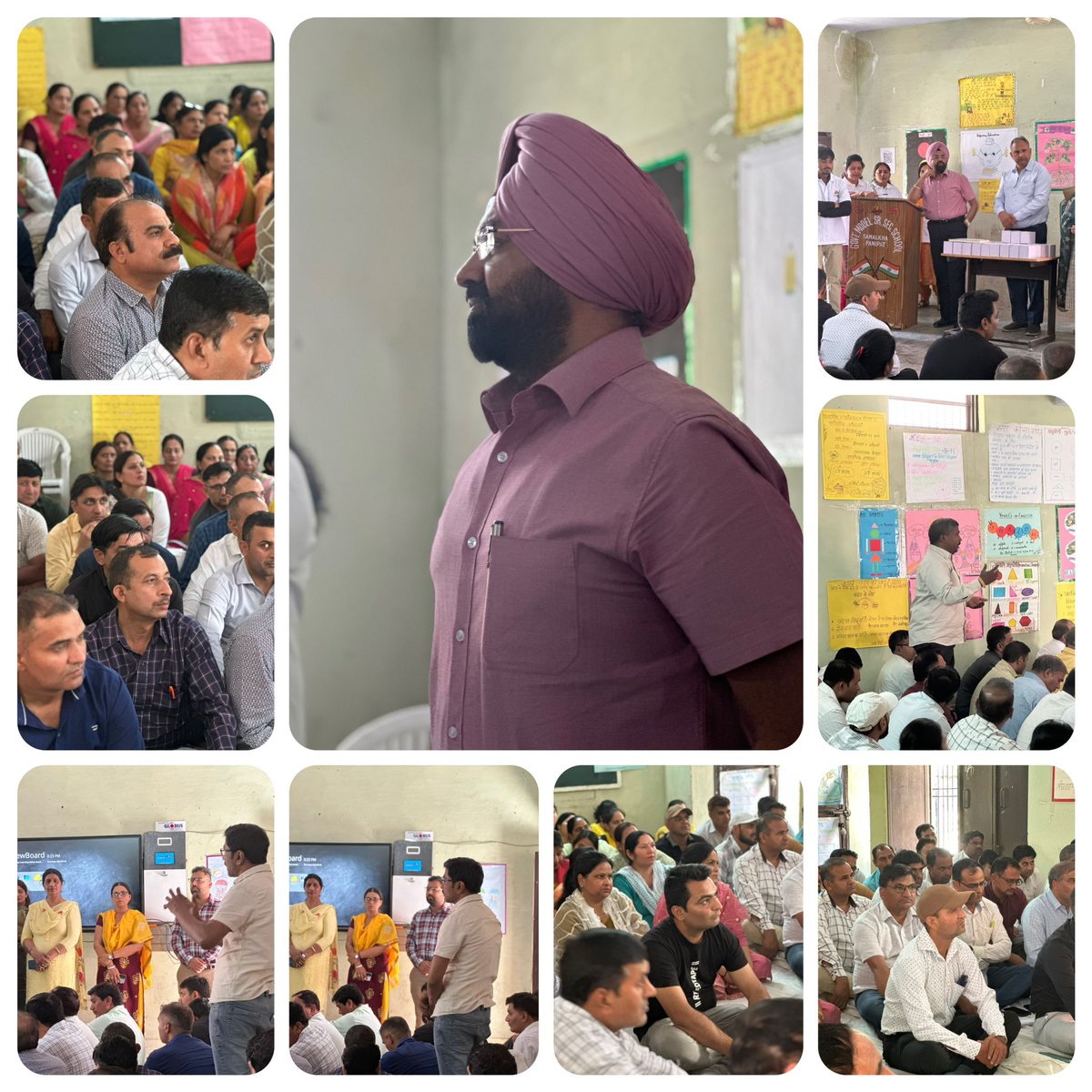 Panipat District's Teacher Training Workshop was honored by the presence of our esteemed DGEE, interacting with 80 Teachers, Mentors and Master Trainers, highlighting their crucial role in the NIPUN Haryana Mission. @EduMinOfIndia #NIPUNHaryanaMission #TeacherTraining