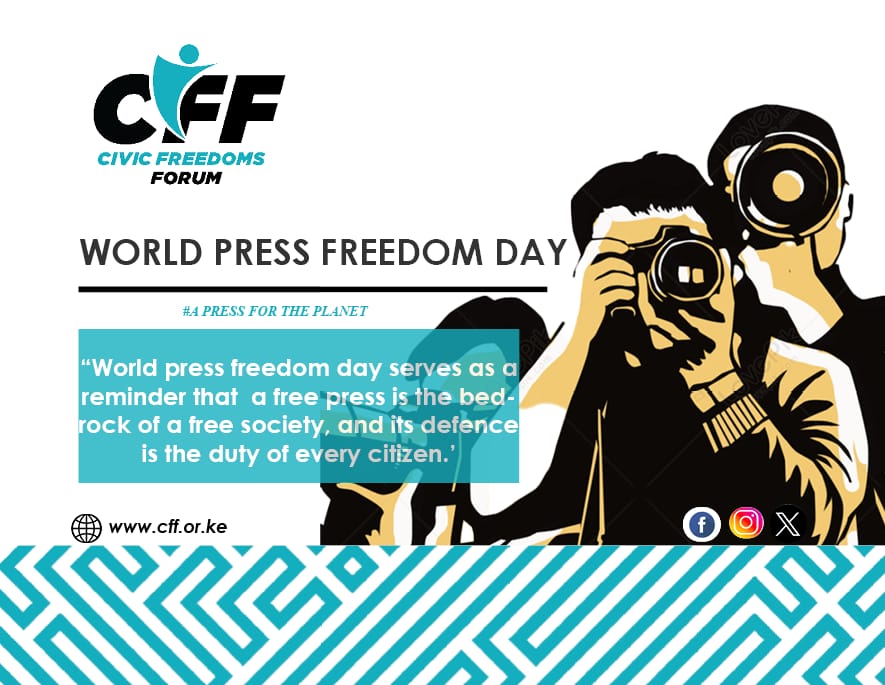 A free press has always been a measure of how free a country is. As we celebrate the fourth estate today, let us all join in the duty of jealously guarding press freedom for a healthy democracy.
#WorldPressFreedomDay 
#civicspace