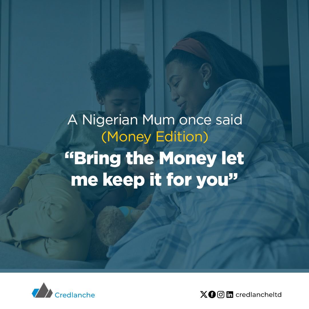 Remember the times when your relatives, uncles, aunties, and visitors gave you money gifts, but your mom played a smart one on you. Share in the comments what she said.
.
.
.

#credlanche #FridayVibes #tgif