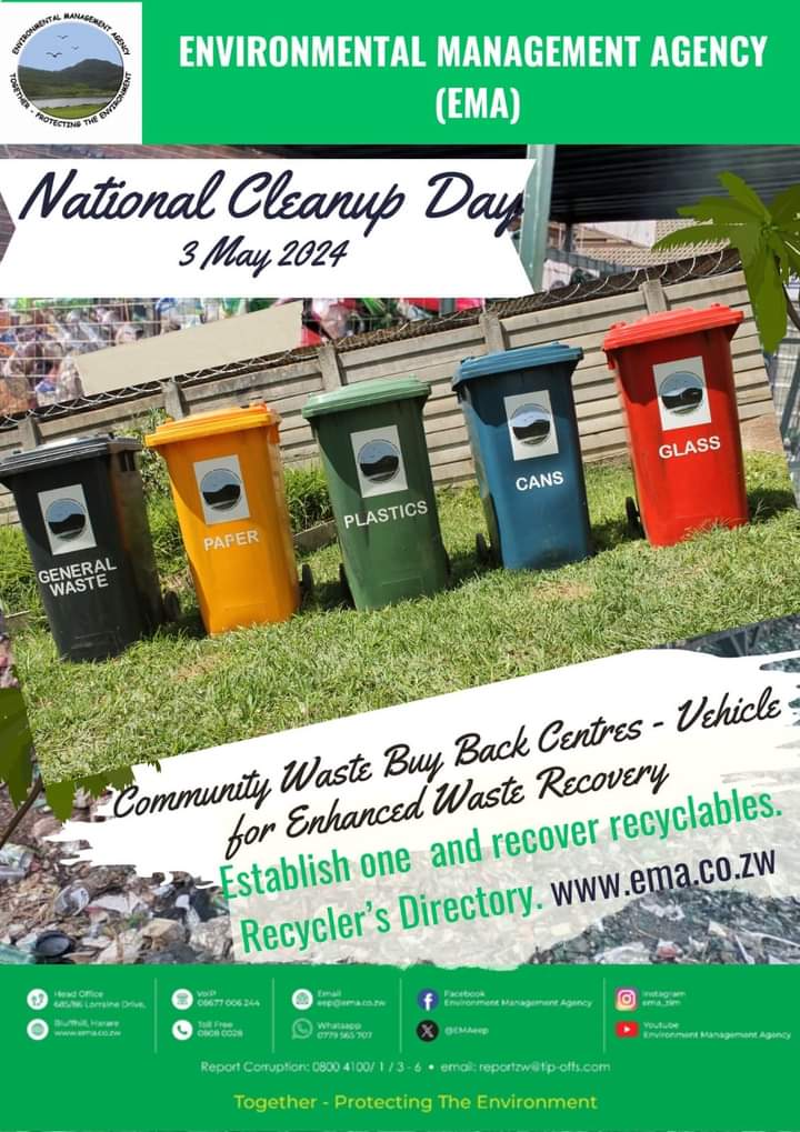 Its today! Don't be left out! Play your part! #cleanwhereyouare #NationalCleanUpDay #firstfriday #soundwastemanagement #keepzimbabweclean #sustainablecities @followers