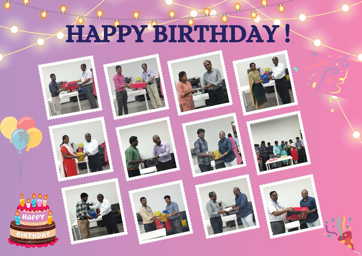 Wishing all success and happiness to our dear iFluids Employees who celebrated their Birthdays in the month of December 2023.
#ifluidsfamily #celebrationinifluids #march2024 #april2024 #birthdaycelebration