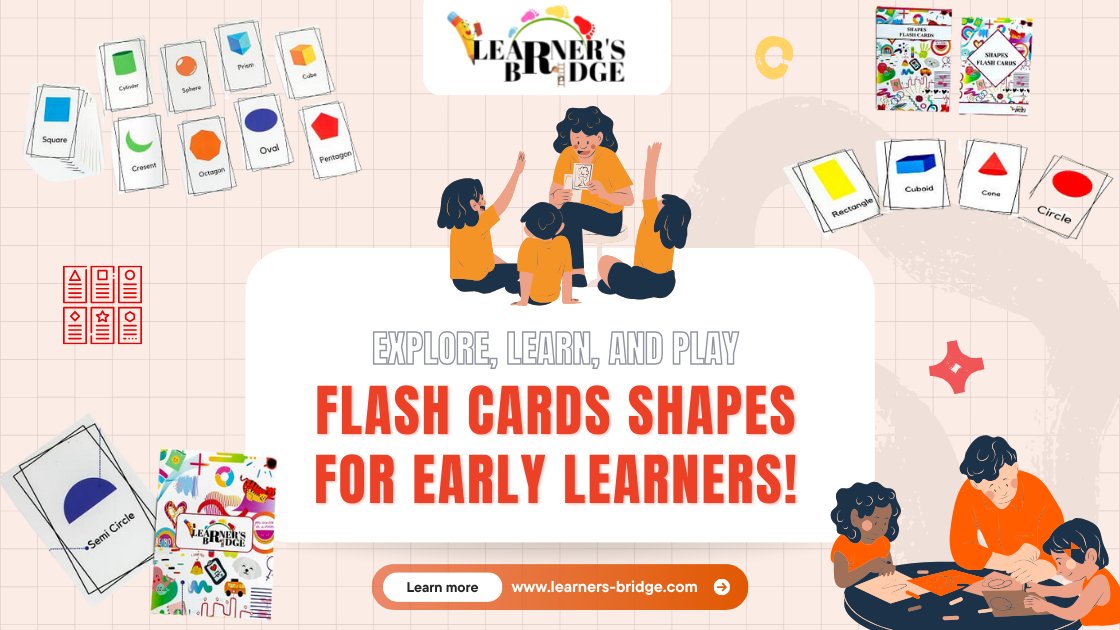 🎉 Explore, Learn, Play: Flash Cards Shapes for Early Learners! Bold learning, bright adventures await! #EarlyLearning 🌟

Read Blog  - learners-bridge.com/explore-learn-…

Buy Flash Cards Shapes now! 🛒 learners-bridge.com/product/flash-…

Happy learning! 🚀 #ExploreAndLearn