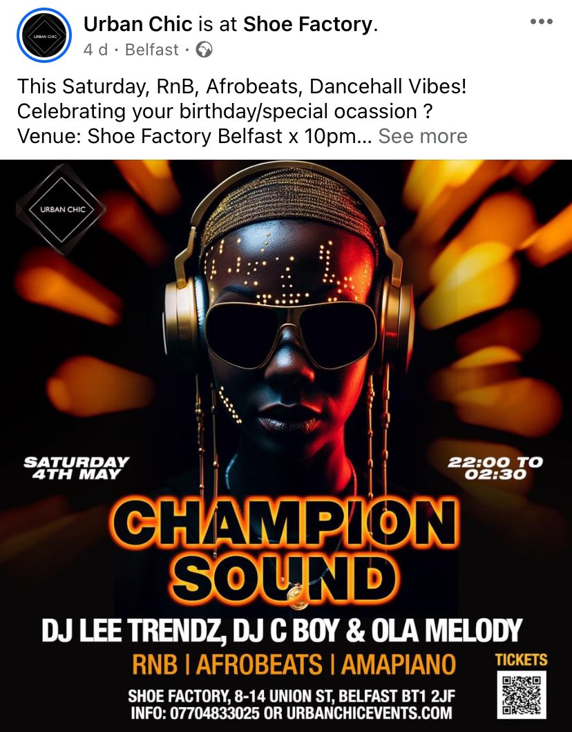 djolamelody's tweet image. One more sleep #belfast #belfastcity #urbanchic #urbanchicevents