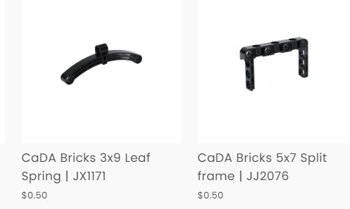 DOUBLEE_CaDA's tweet image. Dear fans 😃, our team is constantly adding 🆕 pieces to our shop list. You can find more new 🧩pieces available on our website: decadastore.com/collections/br…
#cadabricks