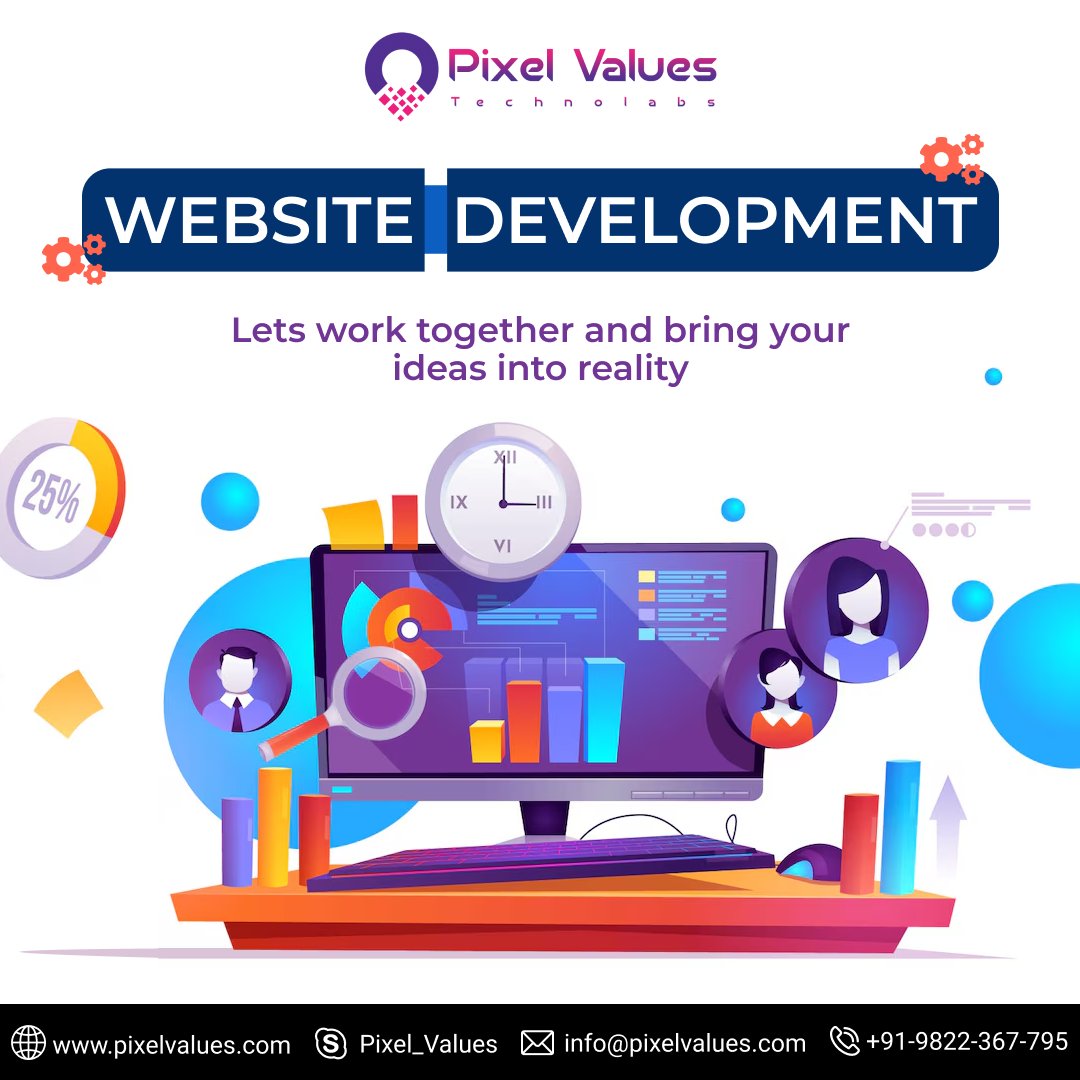 ✨Transform your business with #PixelValuesTechnolabs! 🔧 From sleek #WebsiteDesigns to seamless functionality, our #DevelopmentServices are crafted to enhance user experience and drive growth.
🌐 pixelvalues.com

#PixelValues #WebDevelopment #WebsiteDevelopment