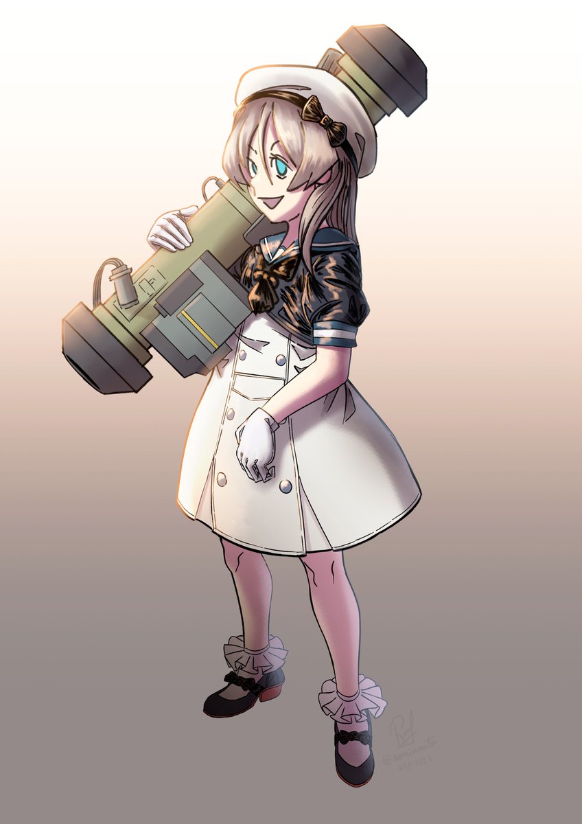 Javelin carrying a Javelin #KanColle #艦これ