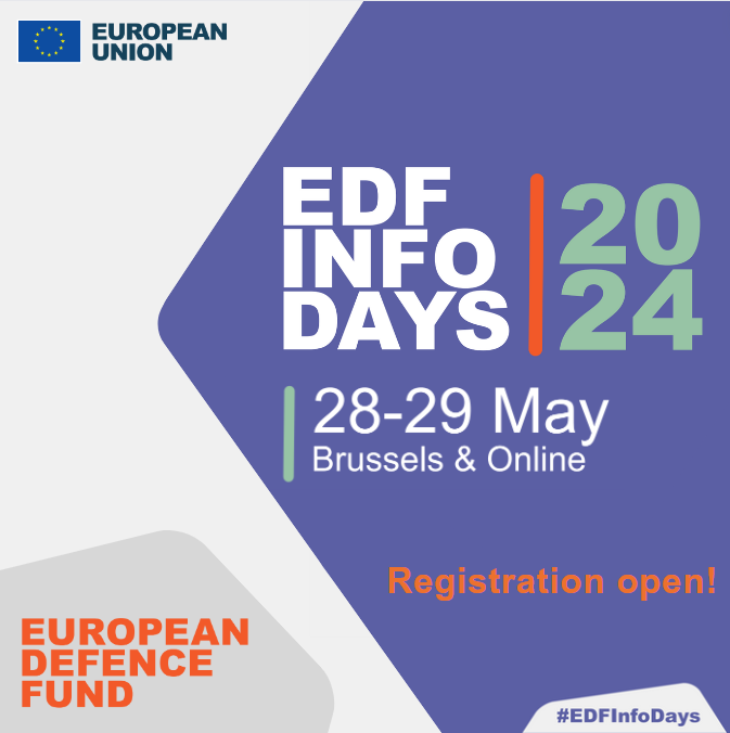 📢Registration for the #EDFInfoDays is open

During the event, a panel will introduce investors to the @EU_Commission’s initiatives to support investments in the #EUDefenceIndustry

More at👇
2024.eu-defence-fund-info-days.eu