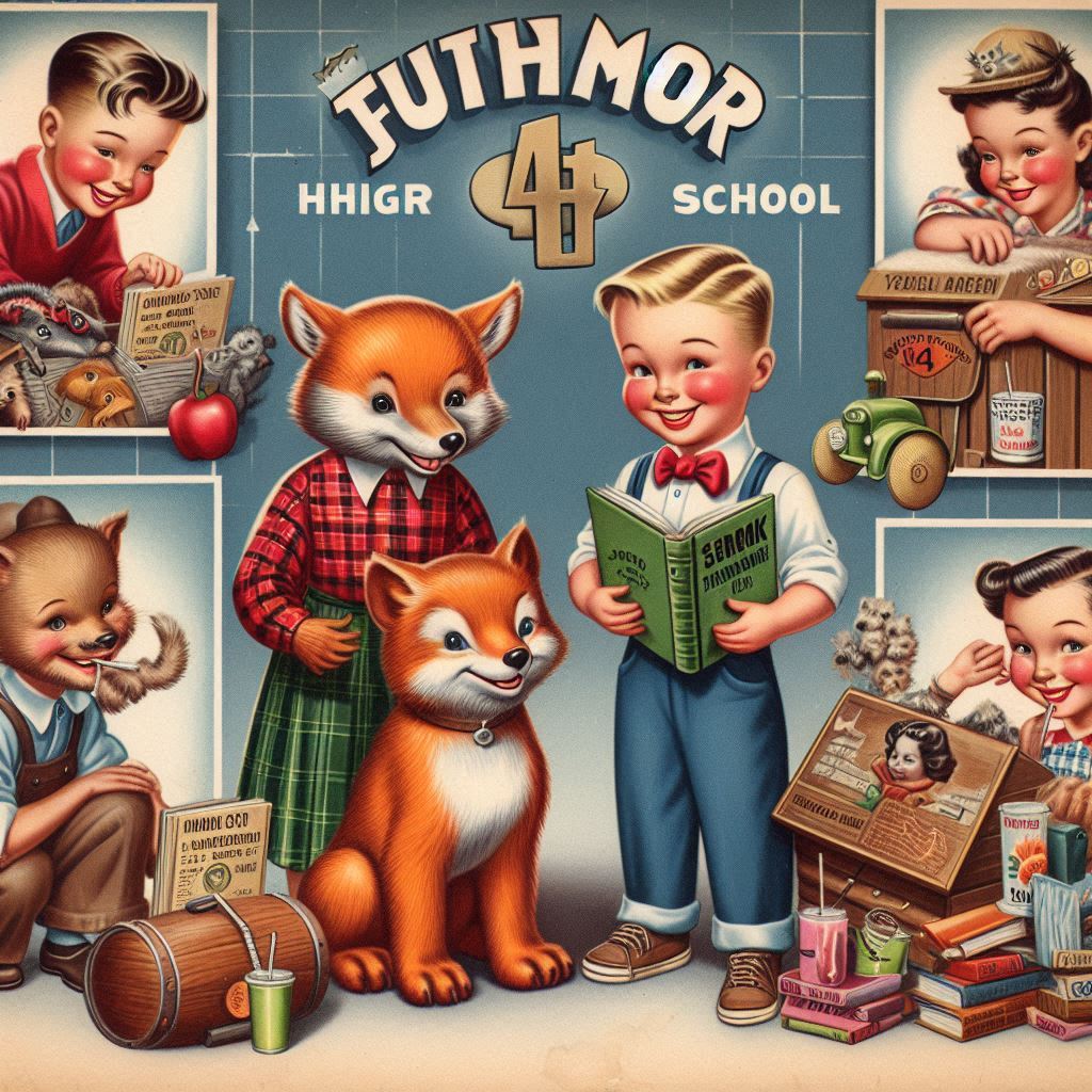 Yearbook, Futhmor Hhigr School.