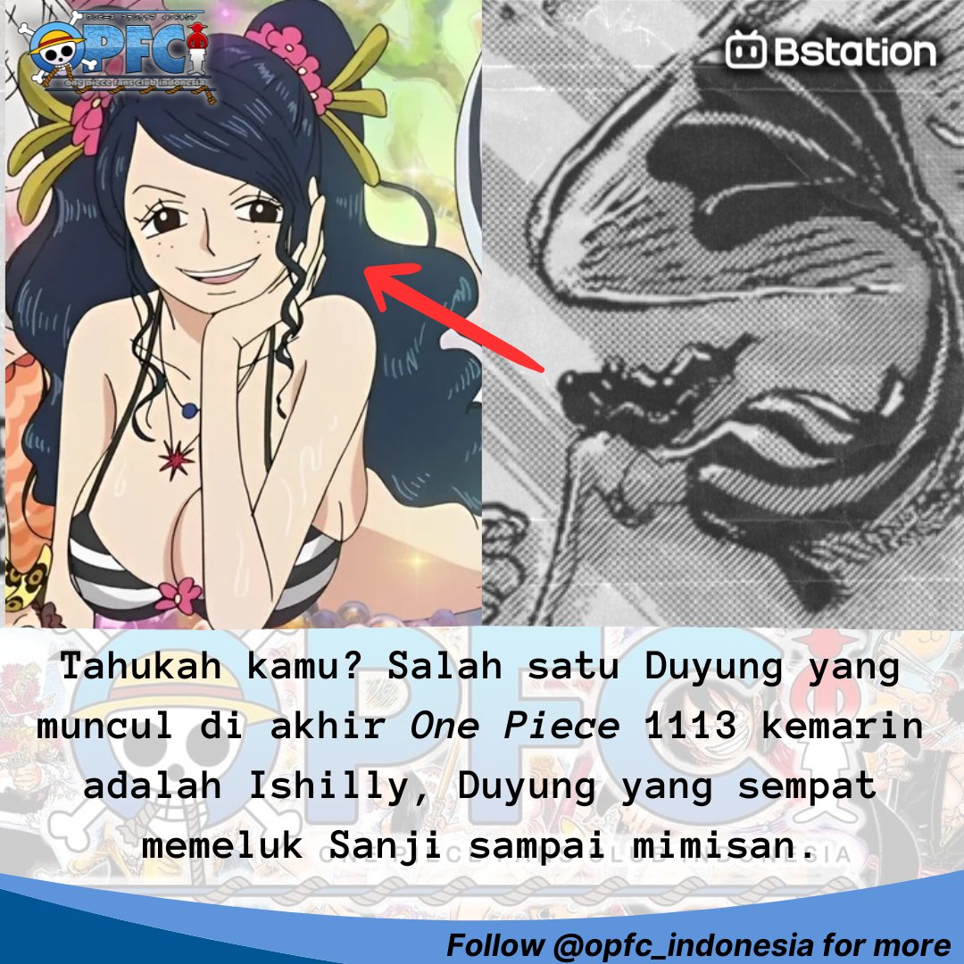 #OnePieceTrivia: Shilly

Di akhir chapter 1113 Oda tampak sengaja memperlihatkan duyung berenang seolah memberi petunjuk bahwa tenggelamnya dunia One Piece akan berhubungan erat dg Pulau Manusia Ikan 🤔

Link nonton #OnePiece LEGAL:
bilibili.tv/id/play/37976