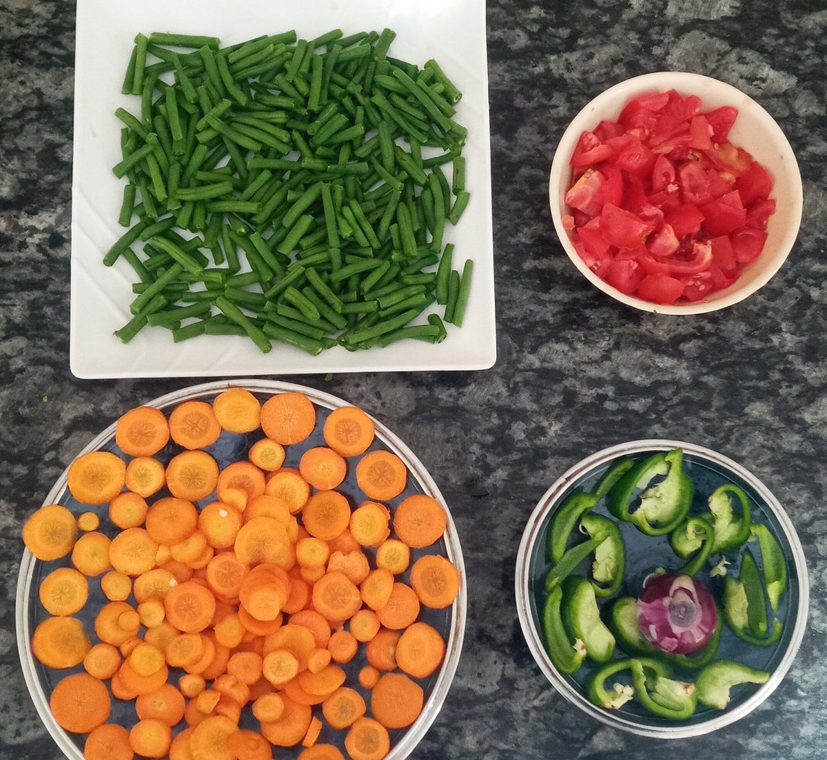 15th day of #50DaysNutritionChallenge #Vegs should be colourful attractive & appetizing ! #NutritionistVoice