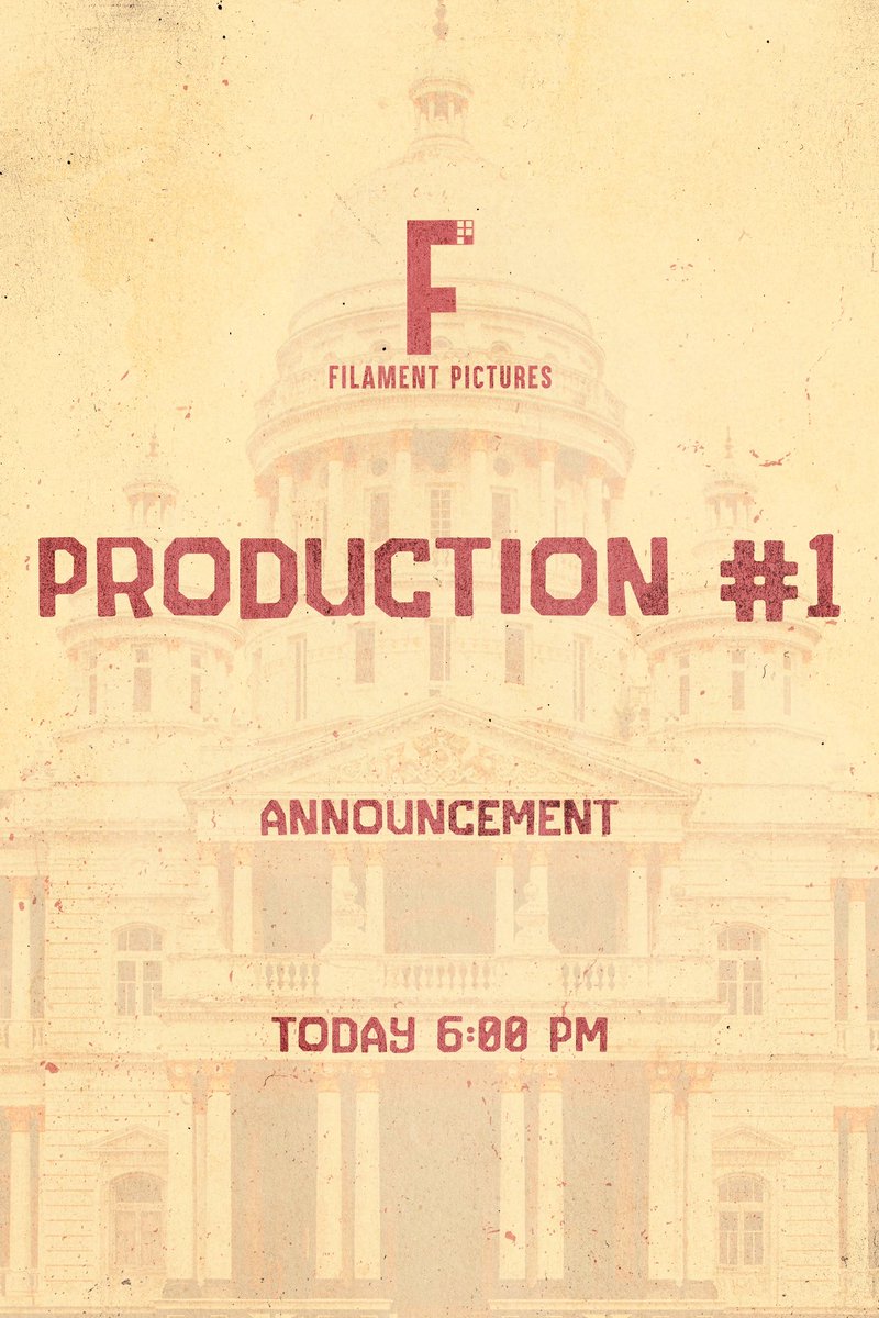 Big reveal from @Nelsondilpkumar’s production house @Filamentpicture will be announced today at 6:00 PM.

Get ready for a dose of fun and entertainment. 

#FilamentPictures #ProductionNo1