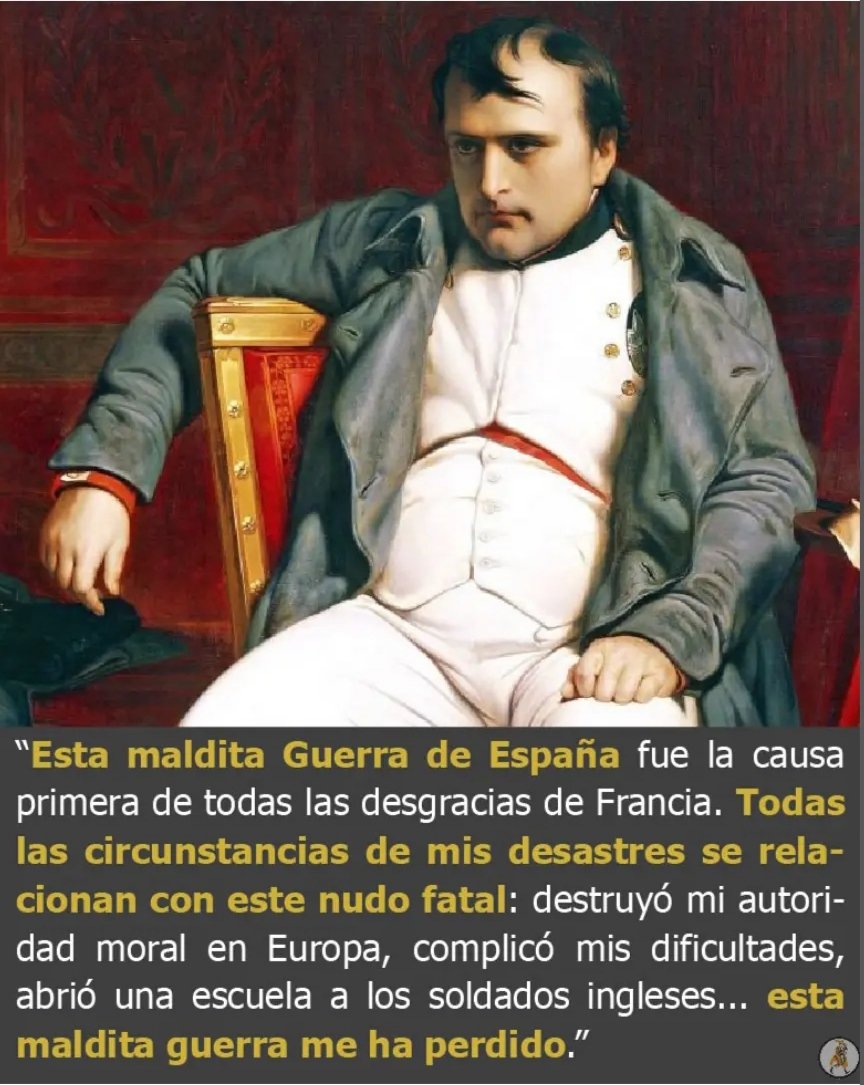 Napoleón se arrepiente de haber invadido España. 😉

🇪🇸🤜💥🇫🇷