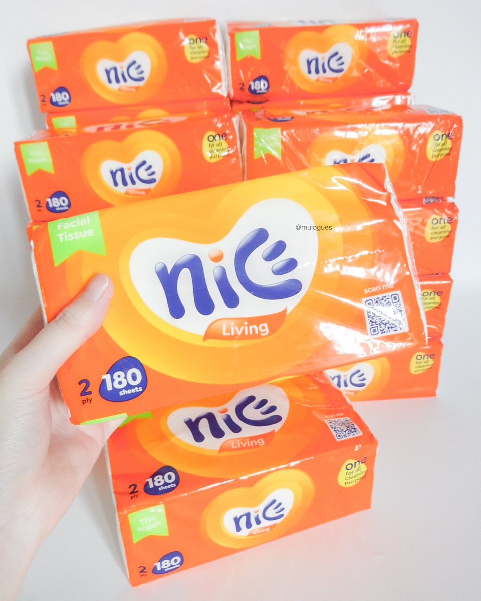 Tissue tuh dibutuhin banget di daily life, nggak bisa beli dikit biar punya banyak stock di rumah.

Lebih hemat beli langsung banyak di shopee, isi 10 pcs merek Nice. Tisunya nggak gampang sobek 👍🏻
shope.ee/8KTGBHFTBi