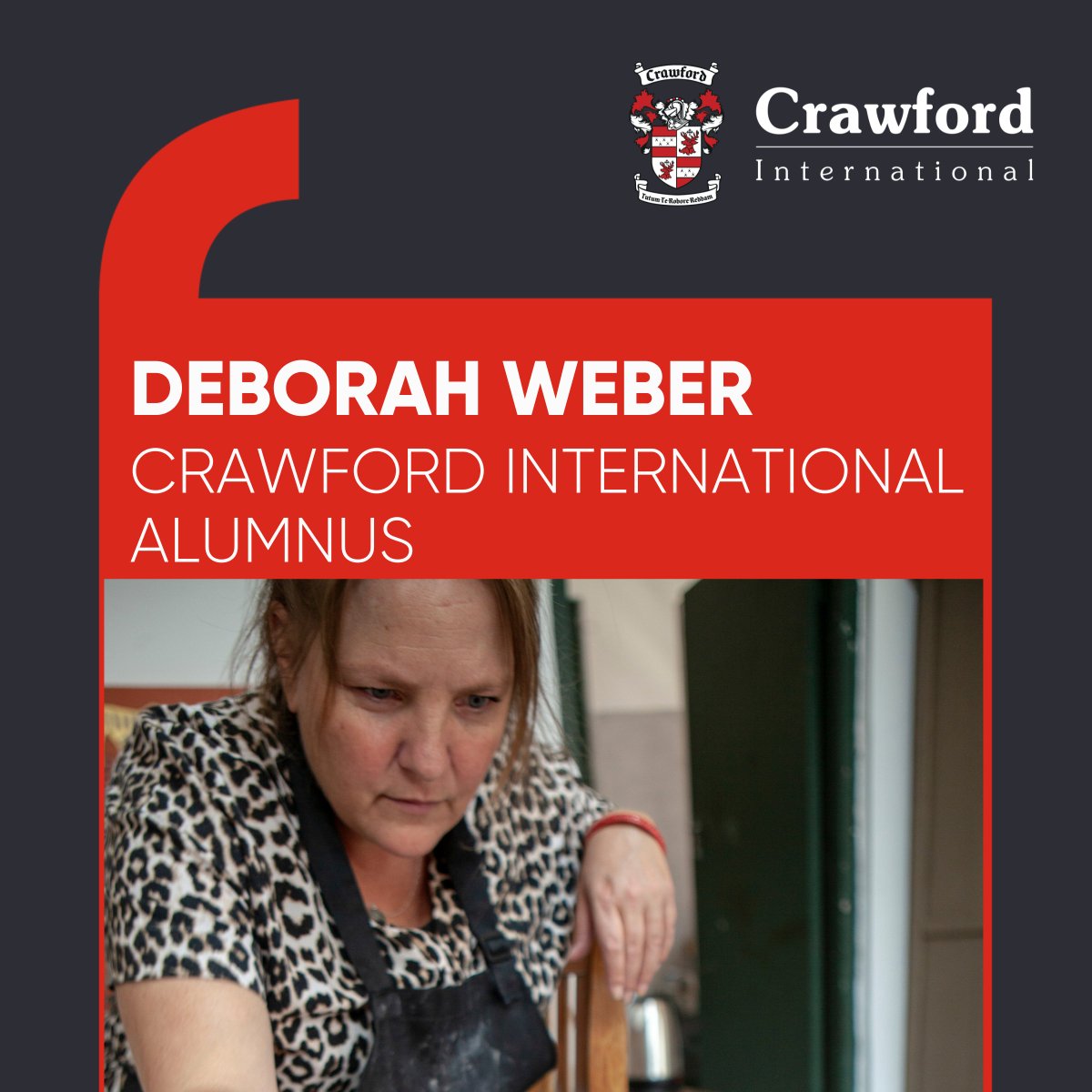 Crawford International Alumnus Deborah Weber, is an inspiration in the realm of contemporary art. 

Read more here: crawfordinternational.co.za/blog/alumnus-d…

#CrawfordInternational #Blog