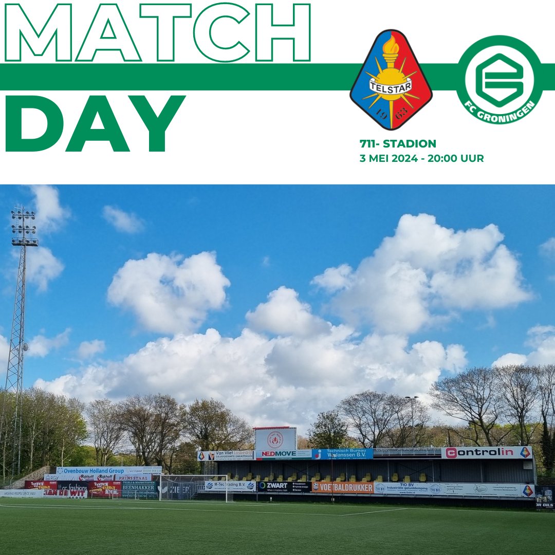 Boerenmacht's tweet image. Matchday!💚⚪️

ℕ𝕠𝕘 𝕥𝕨𝕖𝕖 𝕗𝕚𝕟𝕒𝕝𝕖𝕤!⚔️

Telstar - FC Groningen 

#telGRO #fcgroningen