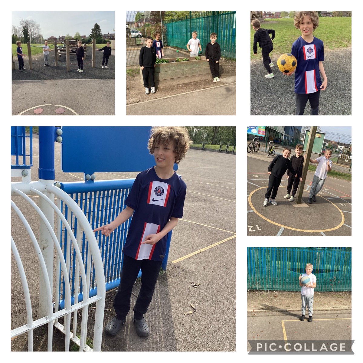 This week, we have been learning the properties of 3D shapes. Miss Russell took us outside to see how many we could identify ⁦<a href="/mesne_lea/">Mesne Lea</a>⁩  #determination