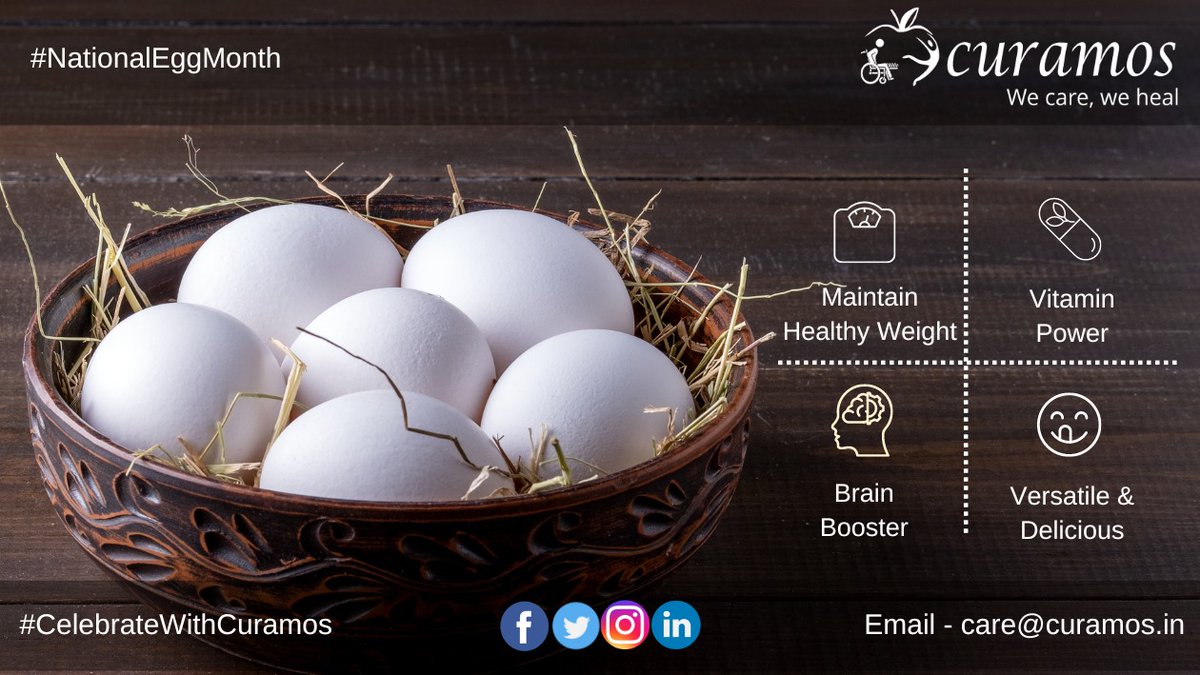 It's National Egg Month! Here's why you should crack open some incredible benefits:

- Protein Powerhouse
- Brain Booster
- Vitamin Power
- Versatile & Delicious

Get creative and explore endless egg-cellent recipes!
#NationalEggMonth #EggBenefits #GetCrackin #DeliciousNutritious