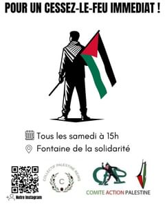 Demain, nous serons au rassemblement pour rappeler notre désir de  cessez-le-feu à Gaza, mais aussi pour répondre à l'appel du 5 mai contre  la loi sénatoriale contre les mineurs trans, comme nous l'avons déjà  fait le 1 mai.

#reims #5mai #protecttranskids #QueersForPalestine