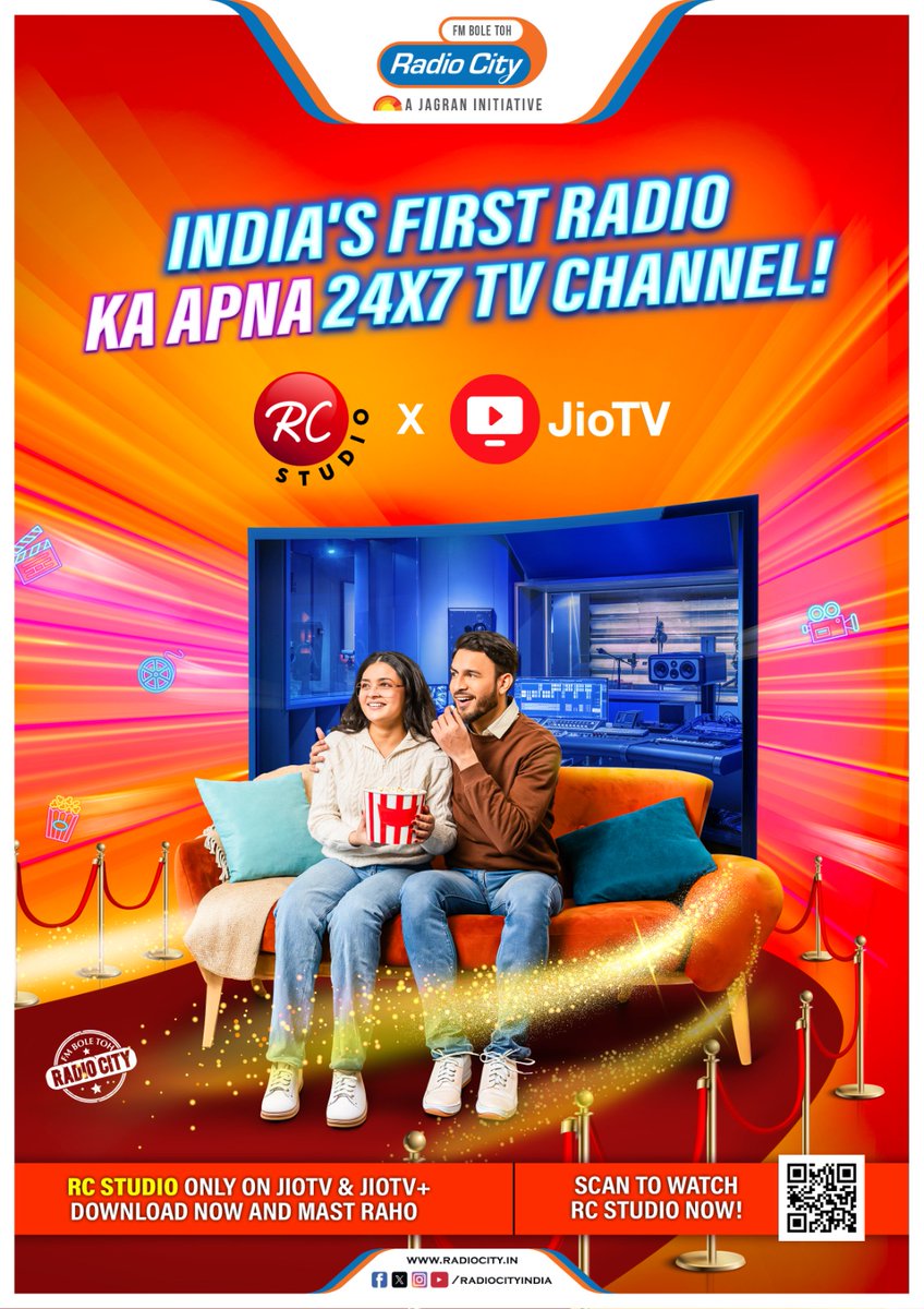 .@radiocityindia to Redefine Entertainment with their Launch on JioTV Read @NewsVoir Story | newsvoir.com/release/radio-…