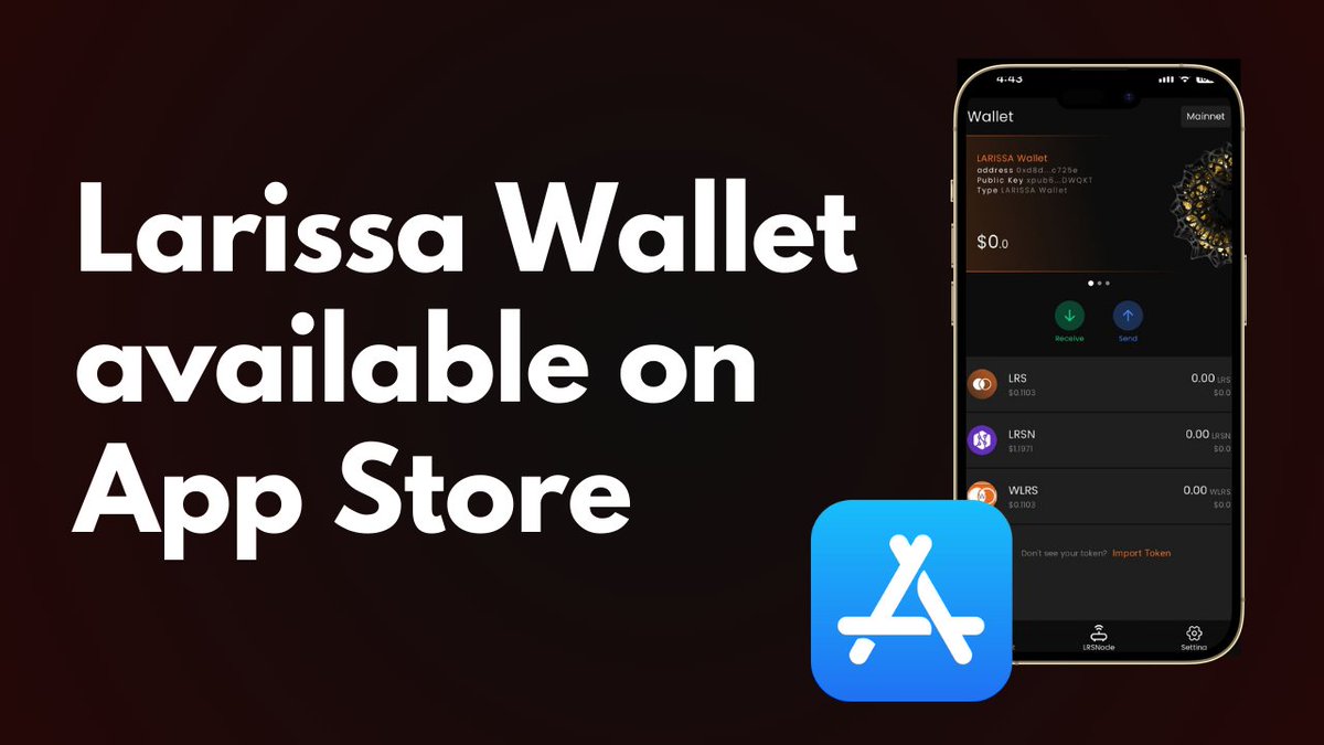 Larissa Network: Revolutionizing Crypto Mining with Mobile Accessibility and LRS Coin - How to Get Started with Larissa Network