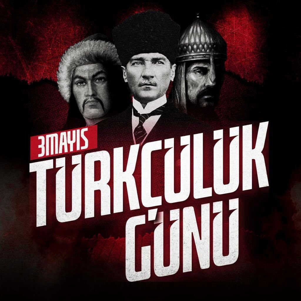 "Türkçülük öyle şerefli bir bayraktır ki, bu bayrağı vatanın her köşesinde durmadan dalgalandırmak her Türk'ün ilk ve milli vazifesidir."
Gazi Mustafa Kemal Atatürk
#3MayısTürkçülükGünü