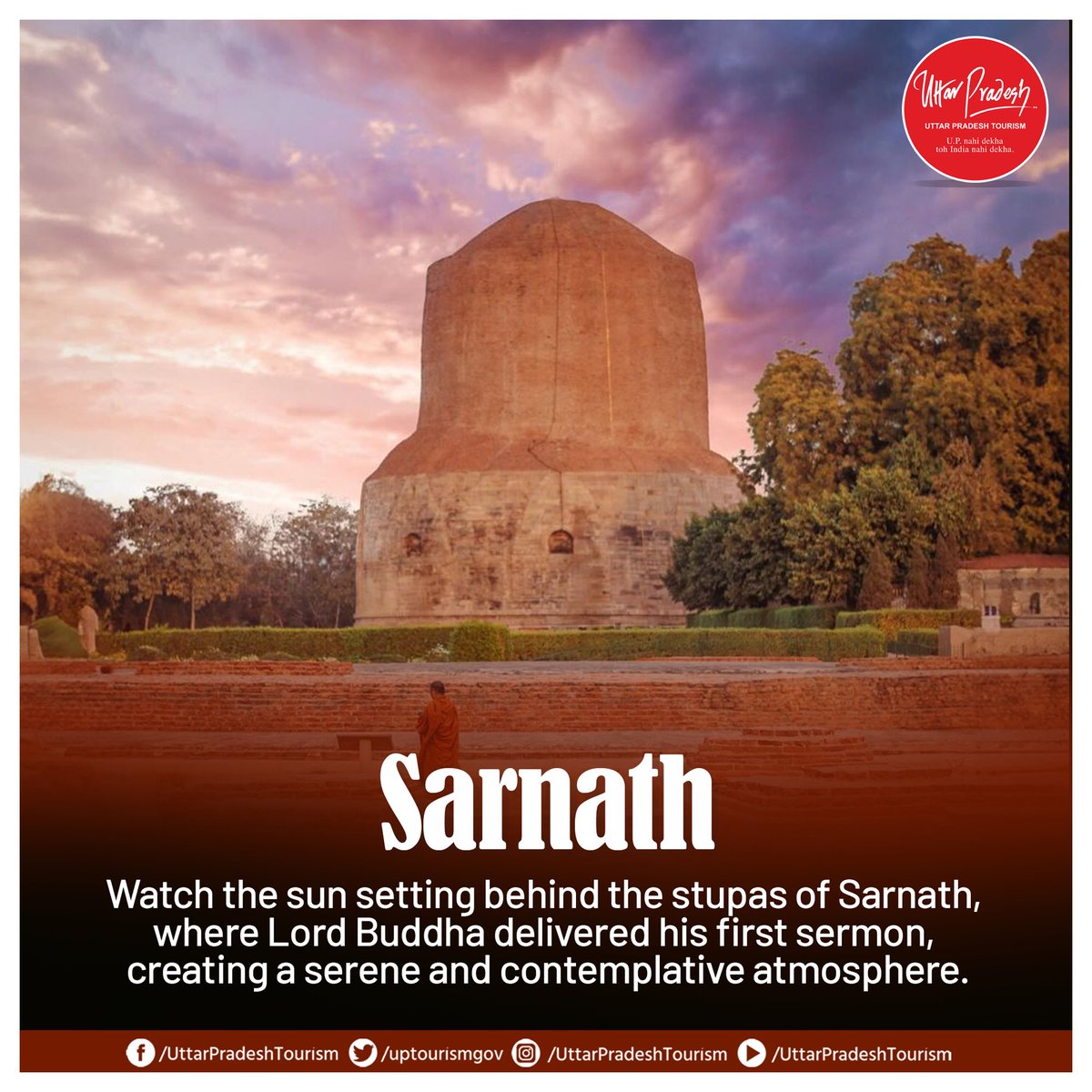 #Ayodhya #Sarnath #GhatsOfVaranasi #TemplesOfIndia #Dharma #Spirituality #UPTourism

@MukeshMeshram
