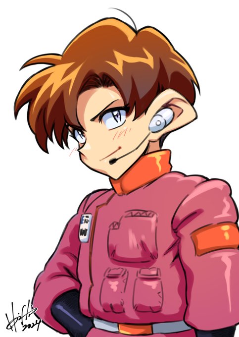 #シュミット聖誕祭2024#レツゴ エーリッヒは描いたこと何度かあるけど、彼はほとんど初めてかも…? 