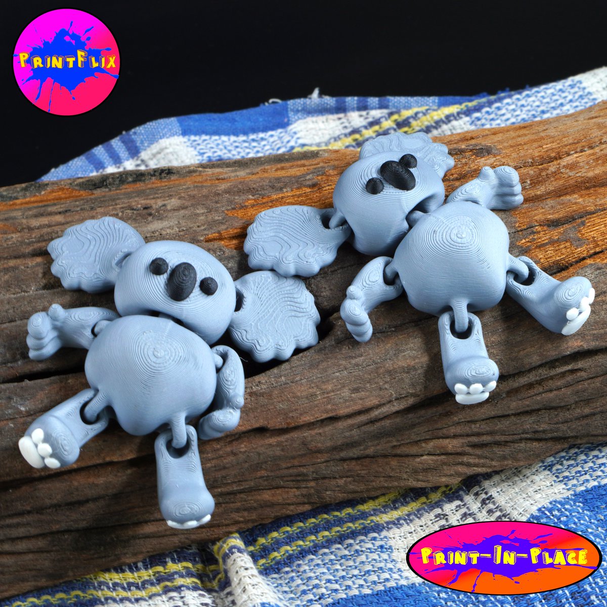 Printflixcrafts's tweet photo. Cute Flexi Tiny Koala (Ready to Print) Available In @Cults3D
FREE for the First 24 Hours! Simply slice and print this design.
#cults3d #3DPrinting #toys #3dprint #tinykoala #koala https://t.co/Z9svvwKRoZ