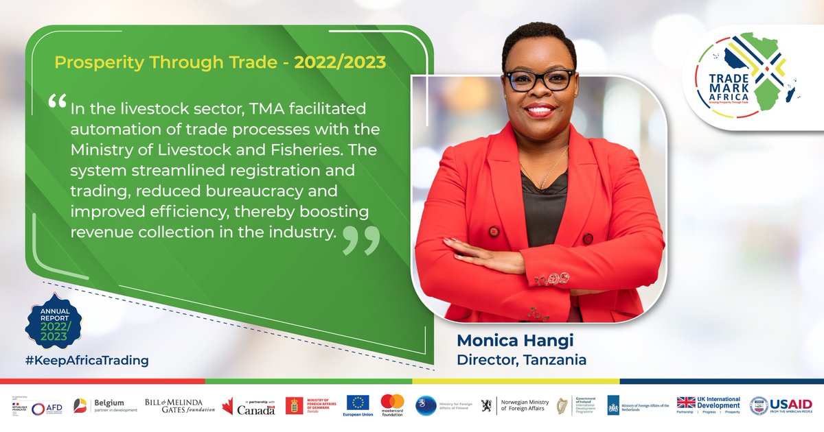 TMA boosts Tanzania's economic edge with digitalisation and infrastructure upgrades. Streamlined livestock trade processes and the Tanzania Electronic Investment Single Window are highlights. TMX's online trading system aids farmers' market access. bit.ly/3xY7BIZ