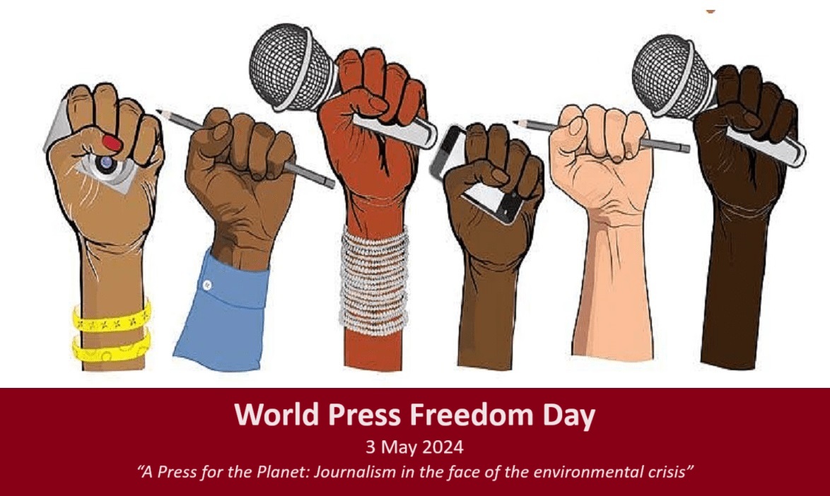 #WorldPressFreedomDay, 3 May – raises awareness of the importance of #pressfreedom and reminds governments of their duty to respect and uphold the right to freedom of expression. 2024 theme: “A Press for the Planet: Journalism in the face of the environmental crisis” #WPFD2024