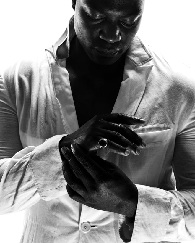 A full-circle moment! ✨🖤

<a href="/adewale/">Adewale</a> started his career in fashion, so it's only natural that he has now designed and created his own range.

The Black and Gold Collection is just the beginning. Sign up: aaasports.shop

 #BlackisthenewGold #BlackOwned #BlackExcellence