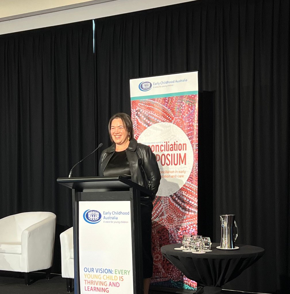 “Telling our stories affects change” - Catherine Liddle, CEO of @SNAICC on Closing the Gap starts with our Children. Truth-telling and our hope for the future. #reconciliationsymposium2024 #closethegap