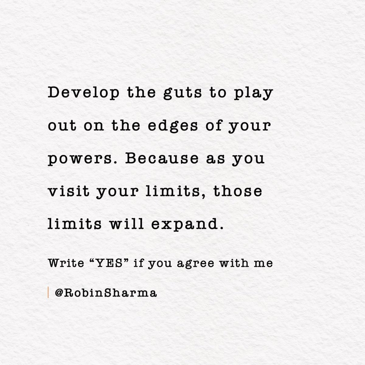 Those who will win + shine + own the game love ideas and information that push their limits. They ache to expand. They want to spend the rest of their lives on pursuits that are meaningful. And of service to others. While they exploit their potential on the road to mastery.