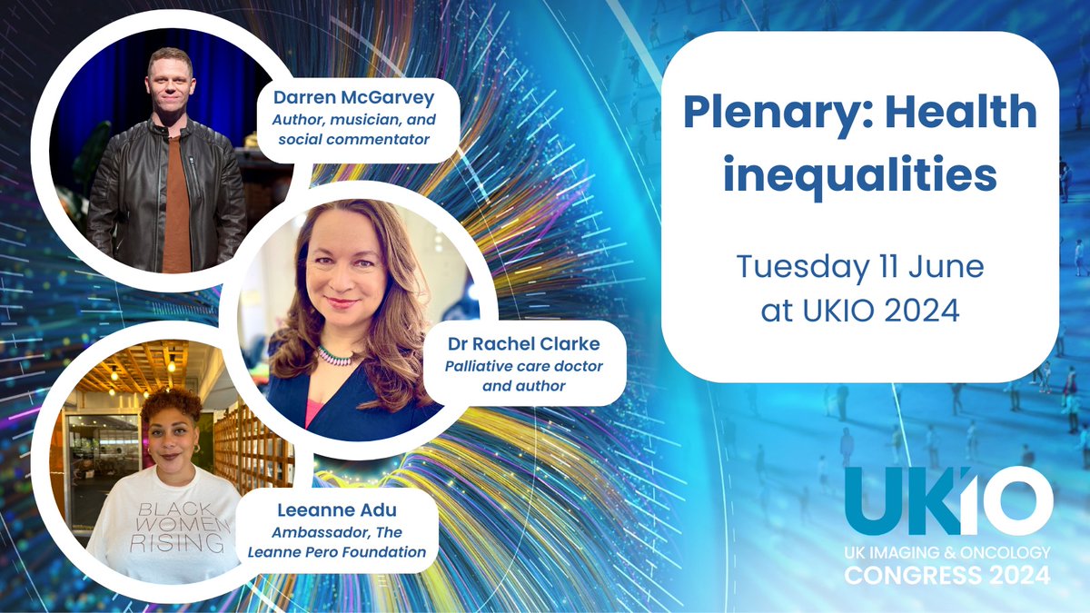 Delighted to be part of the plenary on health inequalities at this year's @UKIOCongress. This year's theme is so timely & important - putting people, both patients & workforce, at the centre of everything we do 💙 📍Liverpool, 10-12 June Full info: ukio.org.uk