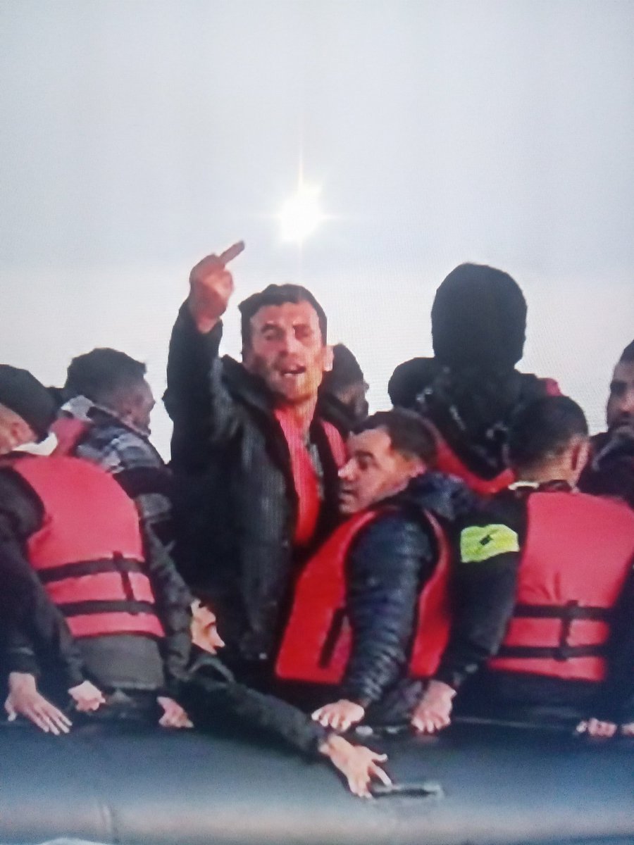 This is the attitude of these illegal healthy , migrants risking life in the channel after refusing to stay in many safe countries. ' Weres the detention centres' Sunak. ??? Money youve wastwd on your idiotic expensive rhwanda idea could of been used for centres and more staff.