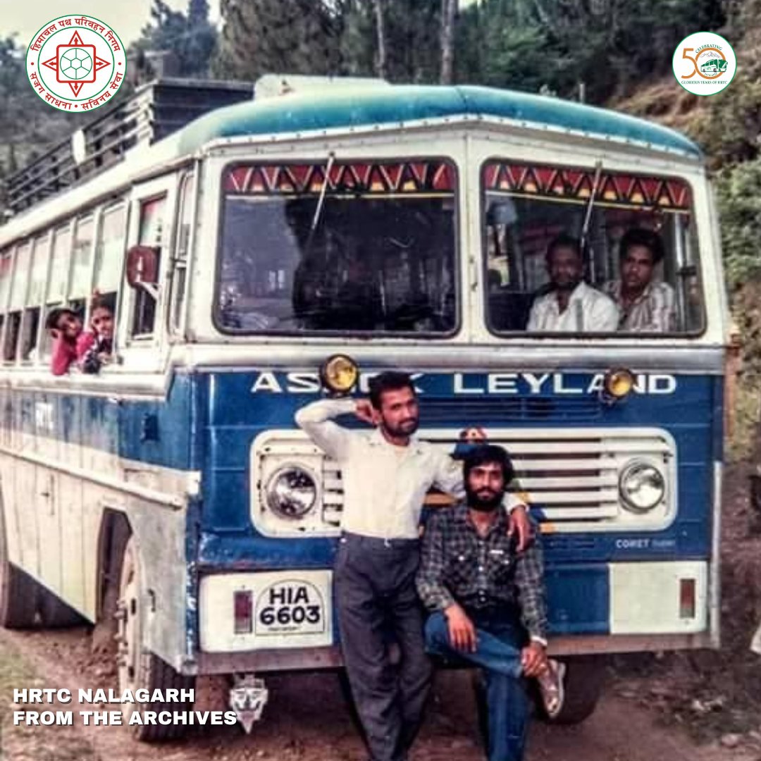 'HRTC Nalagarh: A glimpse into the past from the archives, echoing the timeless allure of journeys through the picturesque landscapes of Nalagarh. 🚌🏞️ #HRTCArchives #NalagarhMemories' @SukhuSukhvinder @Agnihotriinc