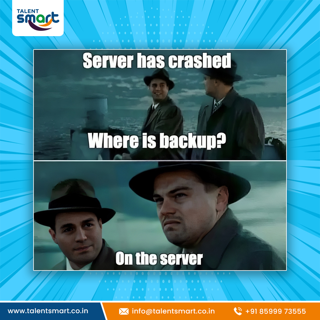 When Your Problem Has A Solution, But Solution Is In The Problem... 😁
.
.
.
.
#server #serverbackup #cloudservices #cloudsolutions #CloudComputing #Azure  #aws #azureserver #softwaredevelopment #digitaltransformation #internetofthings #artificialintelligence #MachineLearning