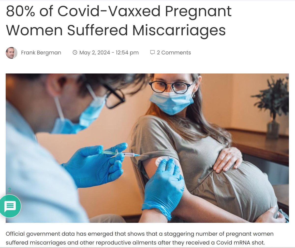 Official government data has emerged that shows that a staggering number of pregnant women suffered miscarriages and other reproductive ailments after they received a Covid mRNA shot. Two sets of data have revealed that both the Canadian and U.S. governments were aware of the…