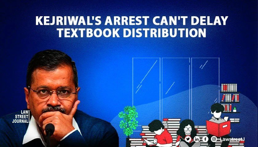 #DelhiHC rules Kejriwal's jailing can't hinder #MCD students from receiving textbooks and other educational rights. @ArvindKejriwal | @MLJ_GoI | @isaketsourav Read full: rb.gy/ne4xtj
