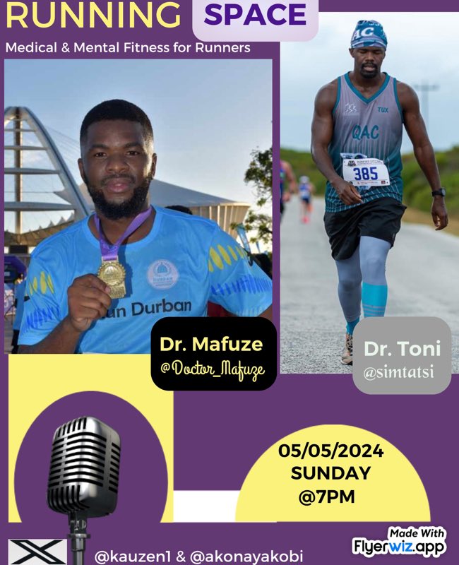 This week we speak to the Doctors on Medical & Mental Fitness. No incidents this year at Comrades Marathon #RunningSpace #FetchYourBody2024 #ComradeMarathonUpRun2024 #RunningWithTumiSole #IPaintedMyRun