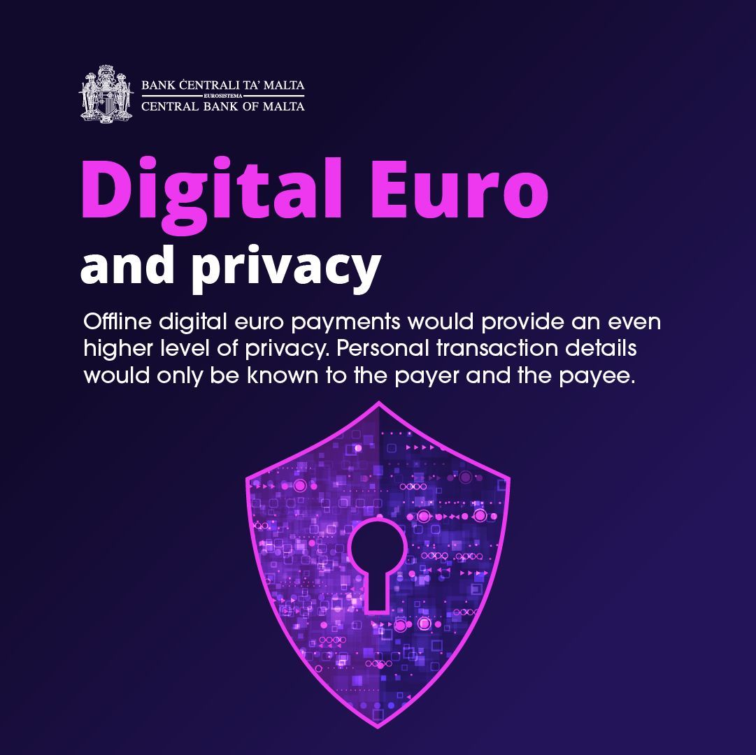 🏛 Digital Euro and privacy ✅Read more here 👉 buff.ly/3IhJGHz

#DigitalEuro #FinancialInnovation #EuroZone