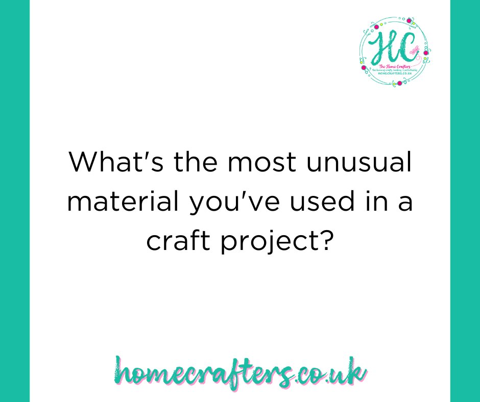 𝕨𝕖'𝕣𝕖 𝕔𝕦𝕣𝕚𝕠𝕦𝕤! do you think you would win the competition for the 𝗺𝗼𝘀𝘁 unusual craft supply❓️ let us know! #craftprojects #craftshop #craftideas #crafts #curiouscrafters