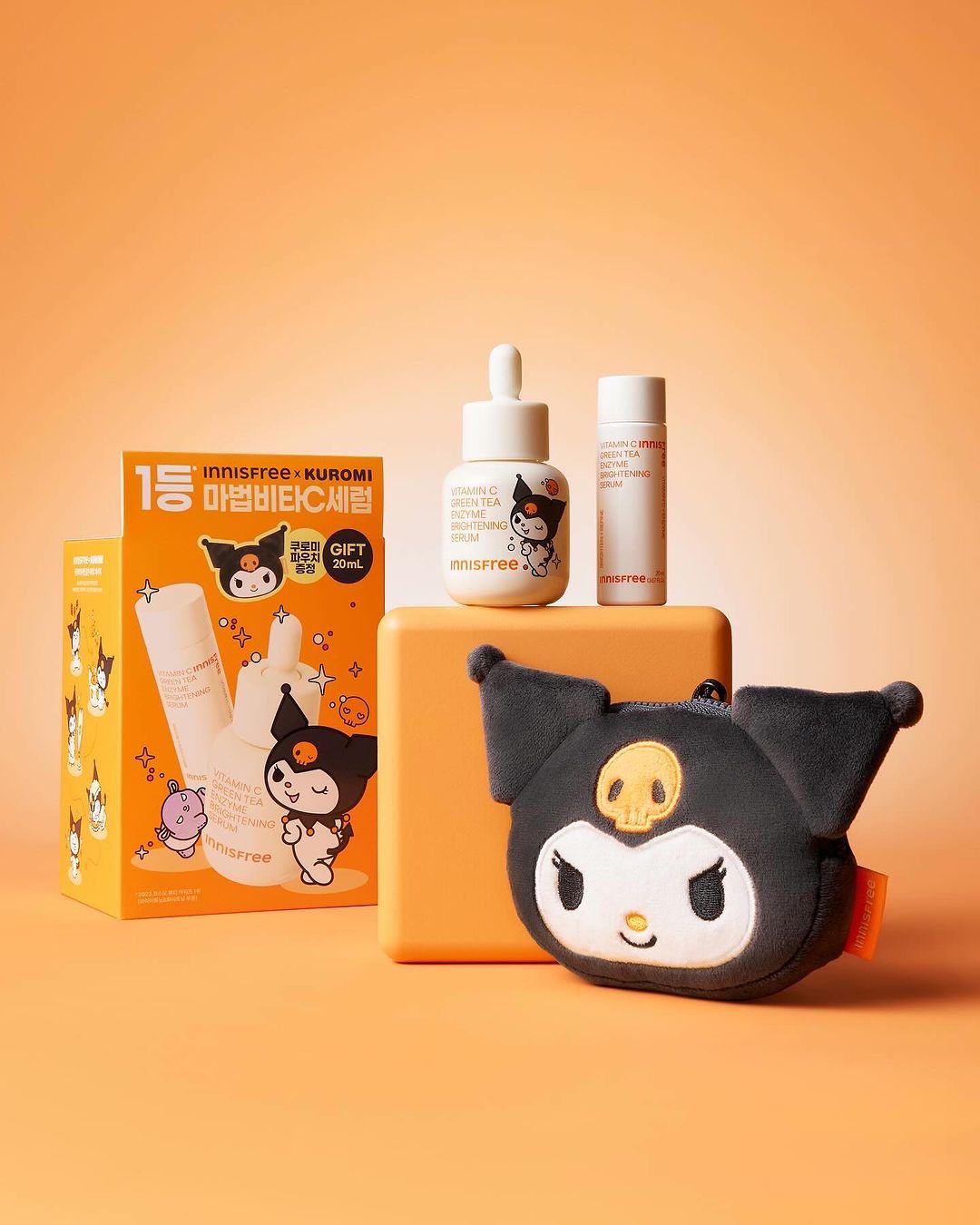 イニスフリー×Lee＆KUROMI イニスフリー×Lee＆KUROMI クロミ × INNISFREE】大人気ノーセバム