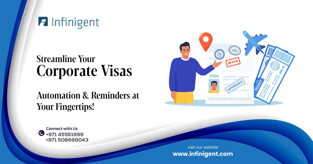 Discover the power of seamless automation with our Digital Visa Management System. Our cutting-edge corporate visa management software offers endless automation capabilities, ensuring efficient processing from start to finish. 
#VisaManagement #DigitalVisaManagement #DigitalVisa