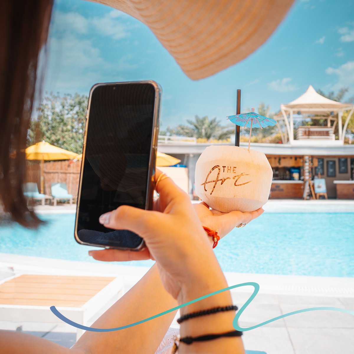 Take a break from the heat and unwind poolside with a refreshing drink in hand. 

This summer, treat yourself to a relaxing escape and soak up the sun in style. It's time to make the most of your leisure time!

#TheArtHotel #ArtMoments #CoconutWater