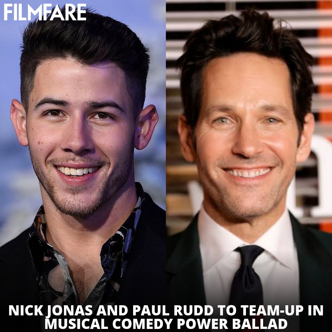 Fresh collab alert!🎬❤️

#NickJonas and #PaulRudd will co-star in a musical comedy titled #PowerBallad.