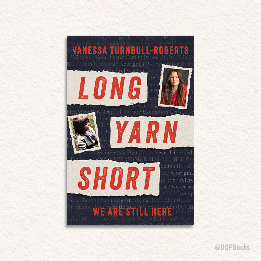 Coming Oct 2024: 'Long Yarn Short' by @turnbullvanessa uqp.com.au/books/long-yar… ⁠ 🗣️‘Brilliant expose of the toxic debacle that is family policing. Essential reading. If you think the state can be a safe parent, read this book.' -Melissa Lucashenko⁠ cover design by Jenna Lee