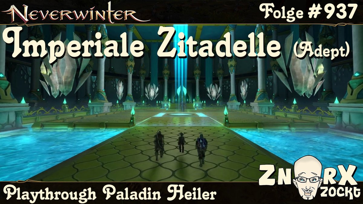 Heute geht es mit dem Paladin Heiler in die Imperiale Zitadelle. Adept-Version. Das wird lustig!. youtu.be/eZzNY6u_70M  #neverwinter #neverwinterDE #nwps4 #nwps5