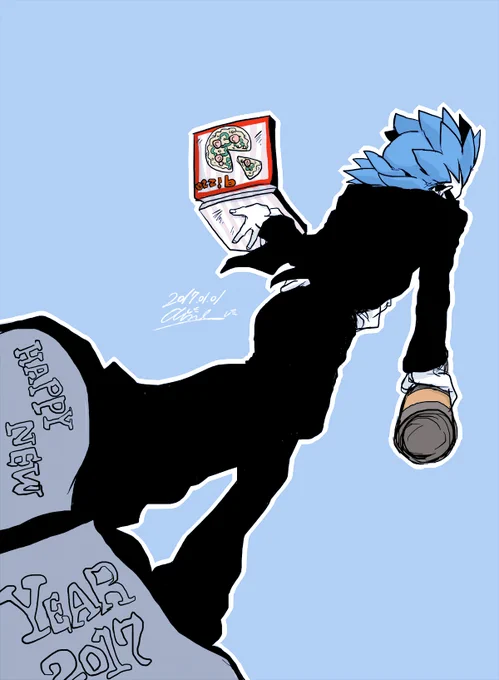 兄者さん、お誕生日おめでとうございますだぁああぁあ!!!!!!!! 過去絵ですがお祝いの気持ちを込めて～!!!!