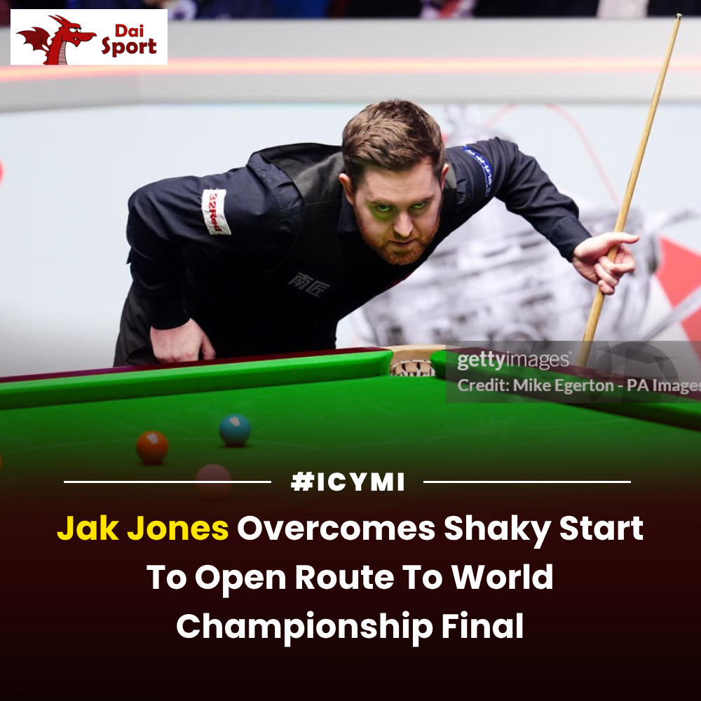 In Case You Missed It Jak Jones Overcomes Shaky Start To Open Route To World Championship Final Read here: wp.me/p77qJY-qlH